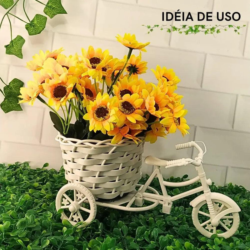 Vaso de plantas- Mini bicicleta